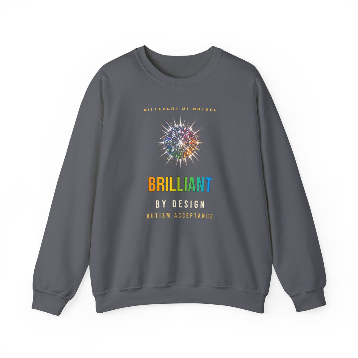 Brilliant By Design – Autism Acceptance Sweatshirt