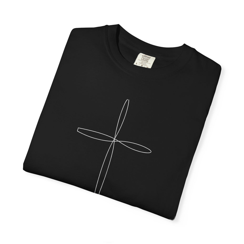 Walk By Faith – Minimalist Cross T-Shirt