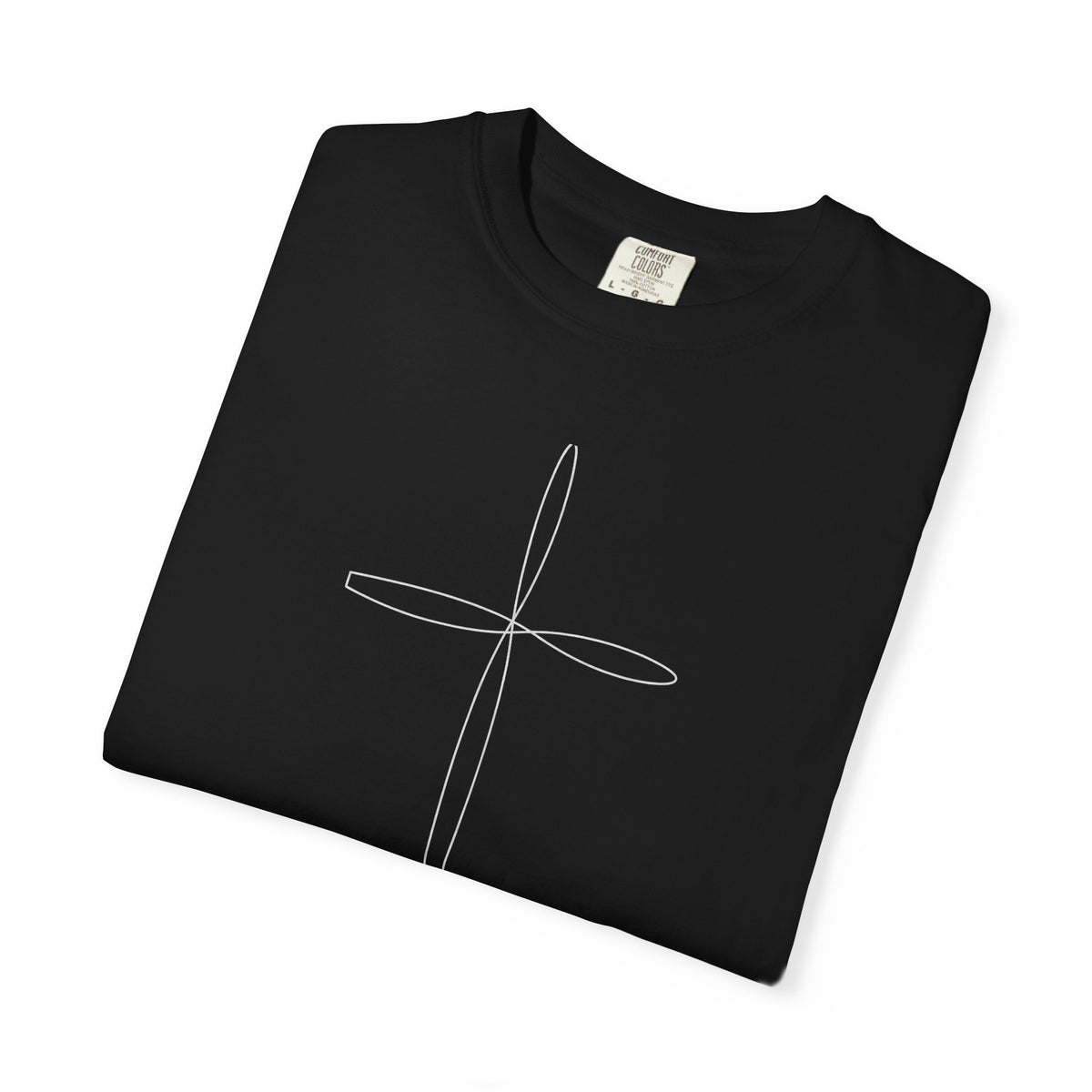 Walk By Faith – Minimalist Cross T-Shirt