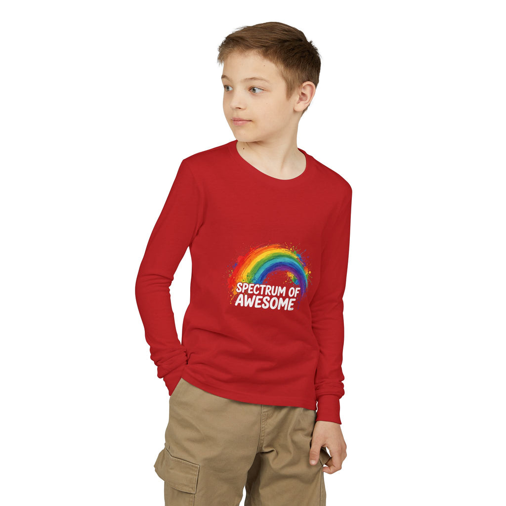 Spectrum Of Awesome Kids' Long Sleeve T-Shirt