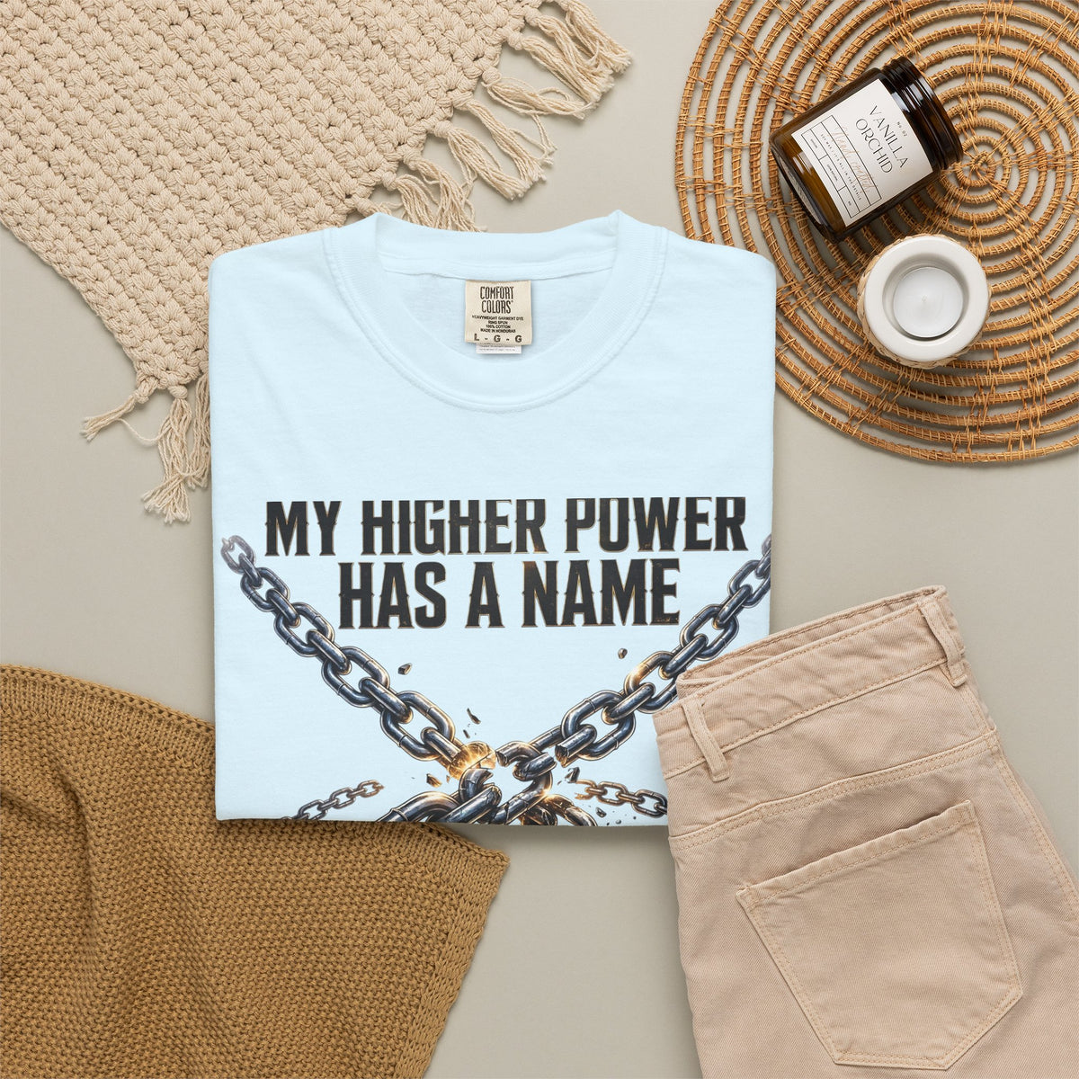 Higher Power Chains – Recovery T-Shirt