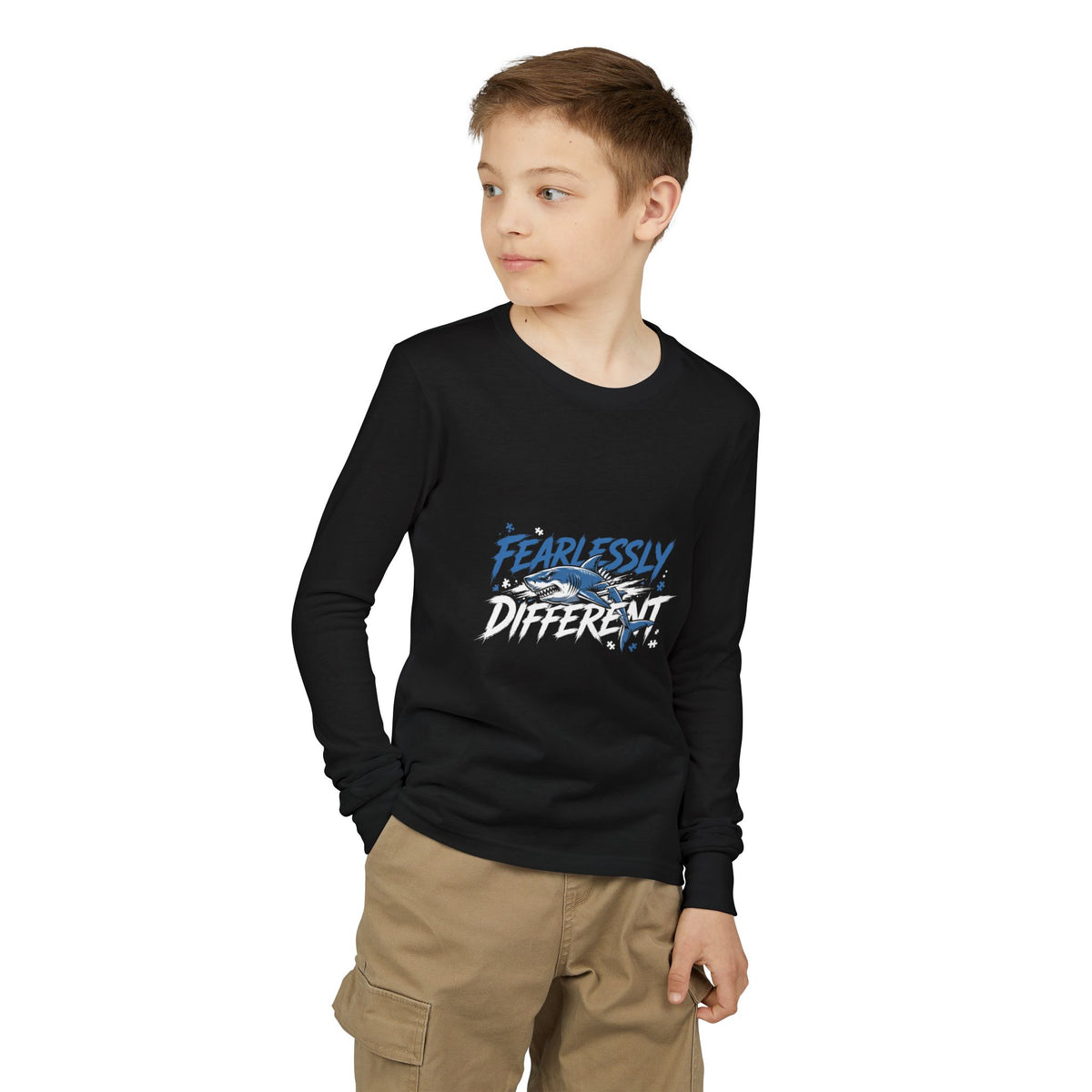 Fearlessly Different Kids' Long Sleeve T-Shirt