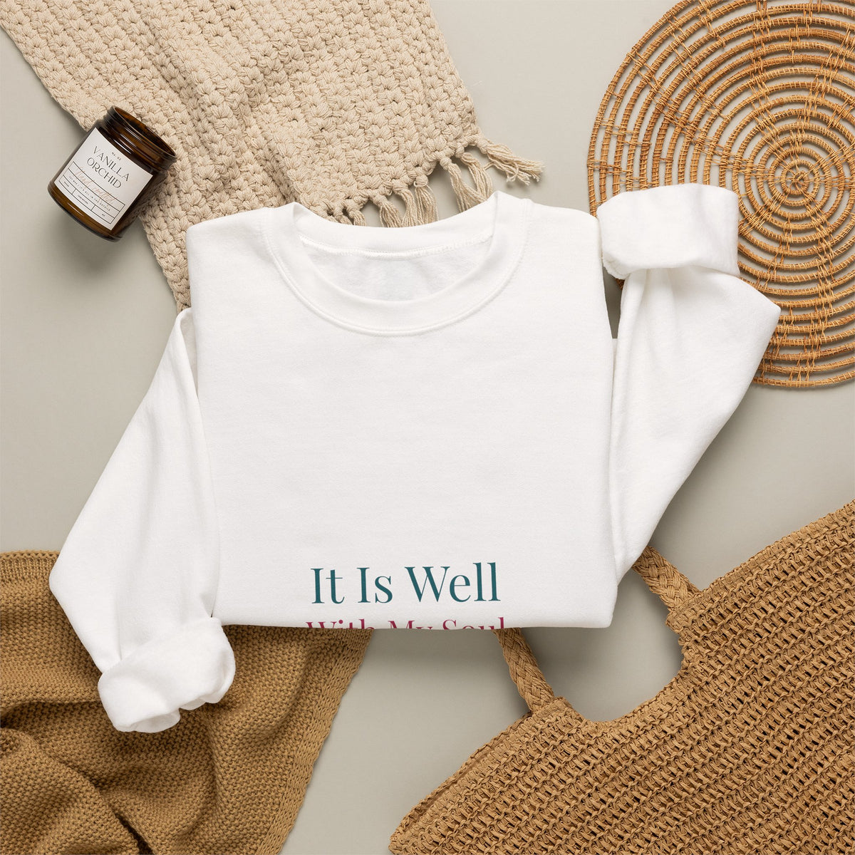 It Is Well With My Soul – Christian Sweatshirt