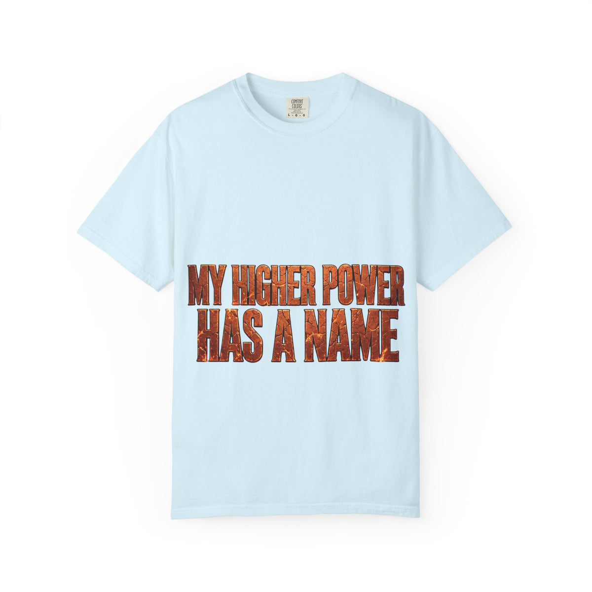 Higher Power Fiery Cross – Recovery T-Shirt