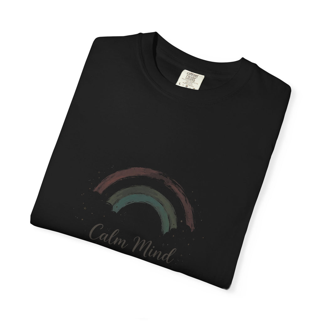 Calm Mind Happy Heart – Mental Health T-Shirt