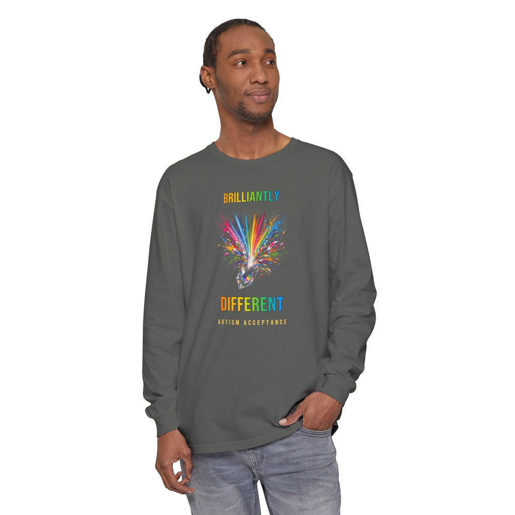 Brilliantly Different – Autism Acceptance Long Sleeve T-Shirt