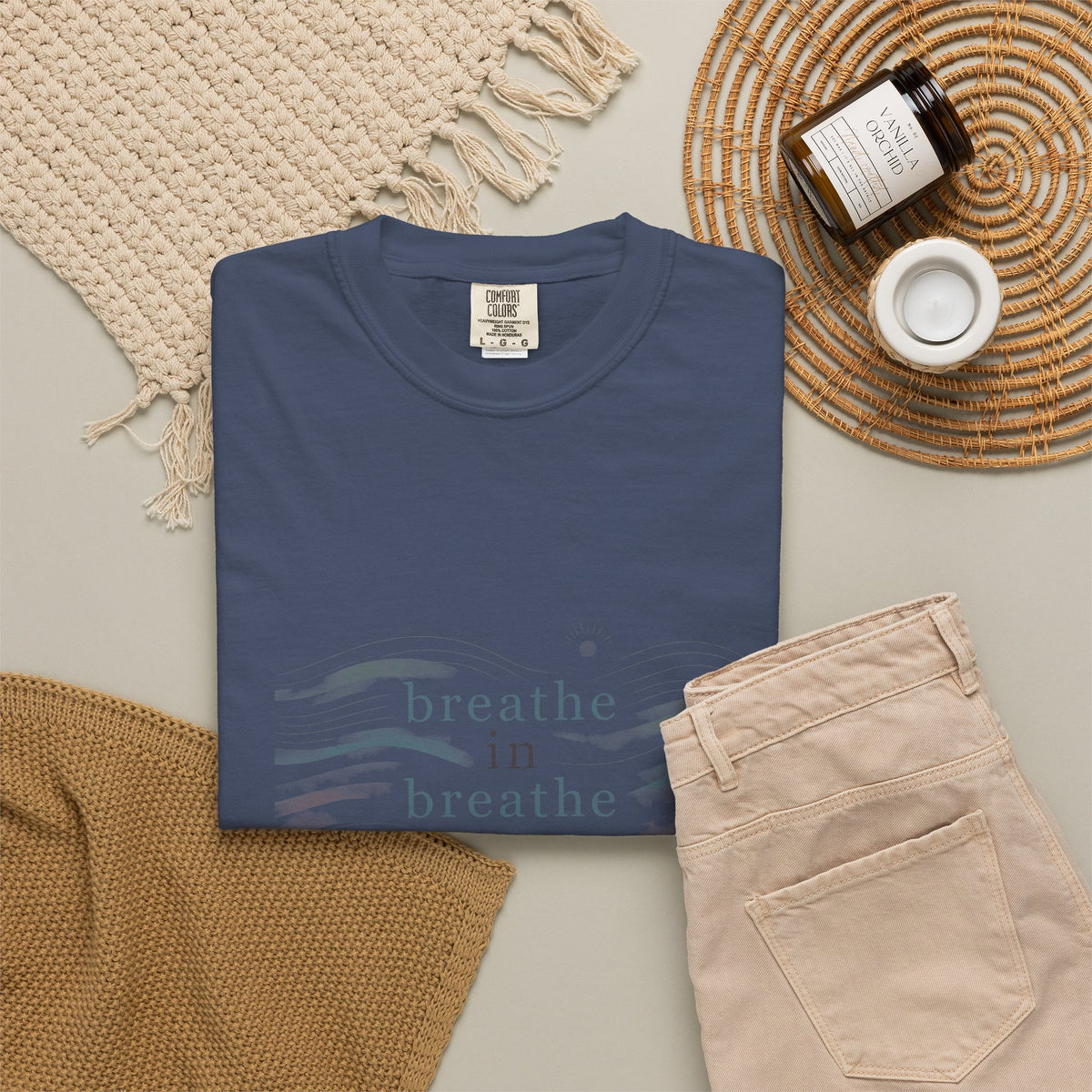 Breathe In Breathe Out – Mental Health T-Shirt