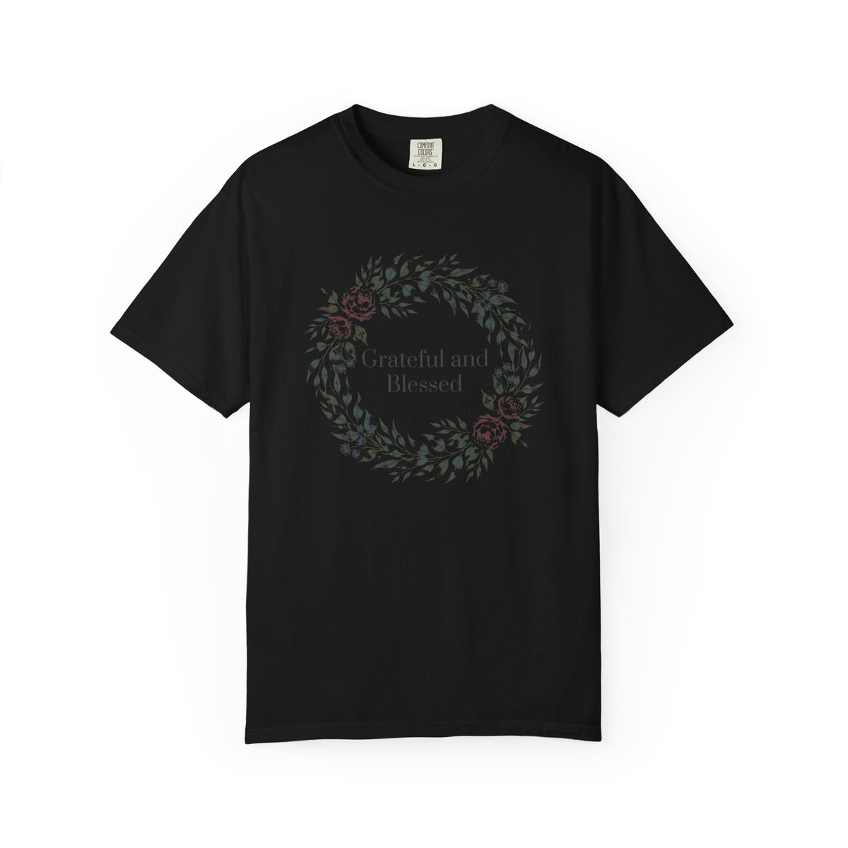 Grateful and Blessed – Christian T-Shirt