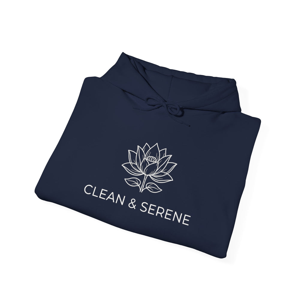 Clean & Serene Lotus Hoodie