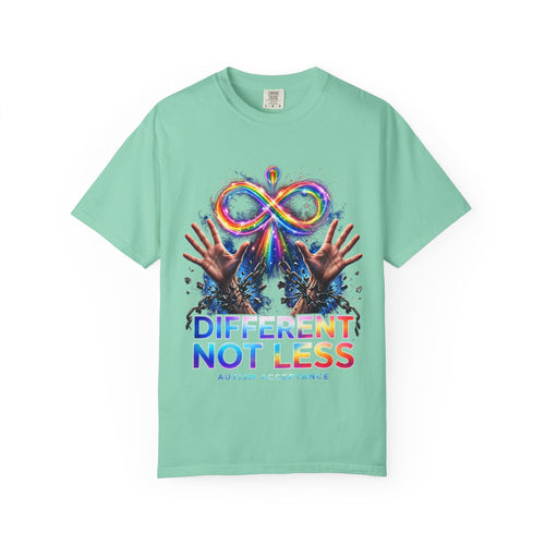 Different Not Less Autism Acceptance T-Shirt