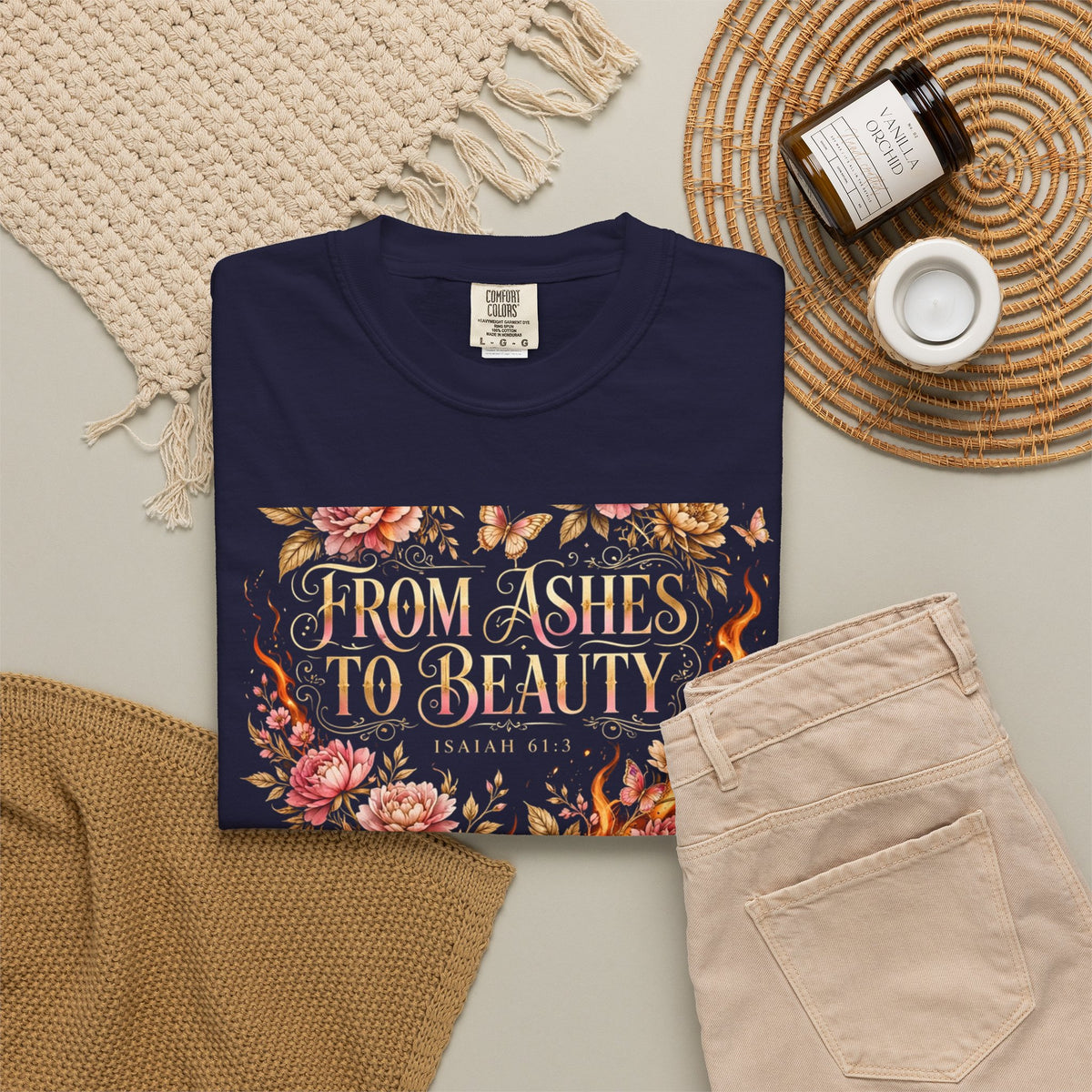 From Ashes To Beauty – Christian T-Shirt