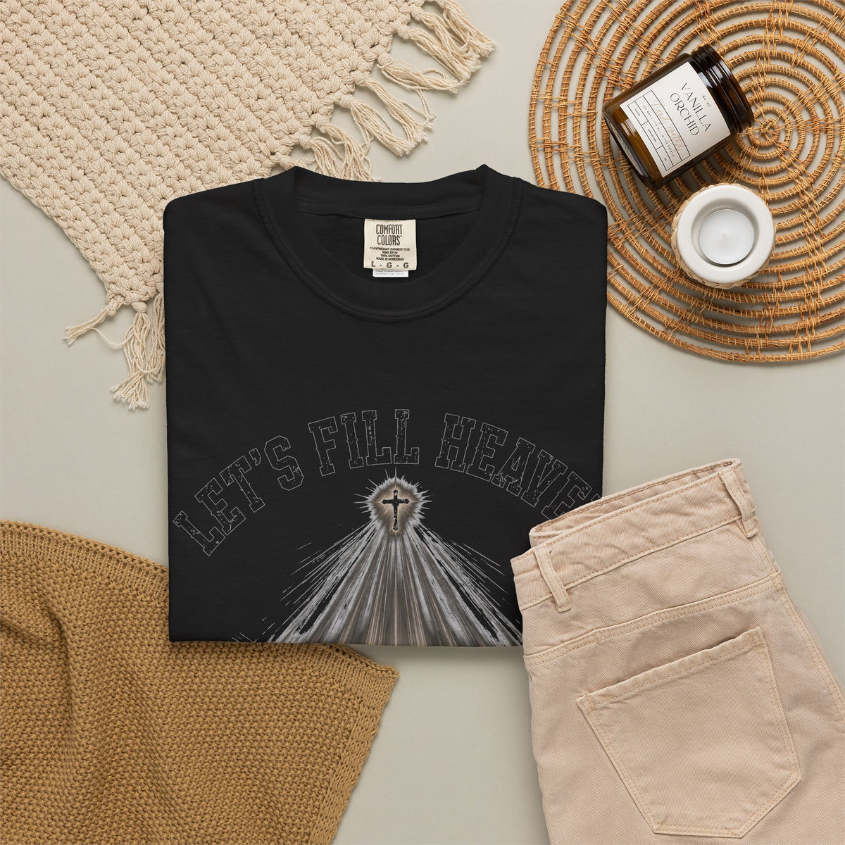 Let's Fill Heaven – Christian T-Shirt
