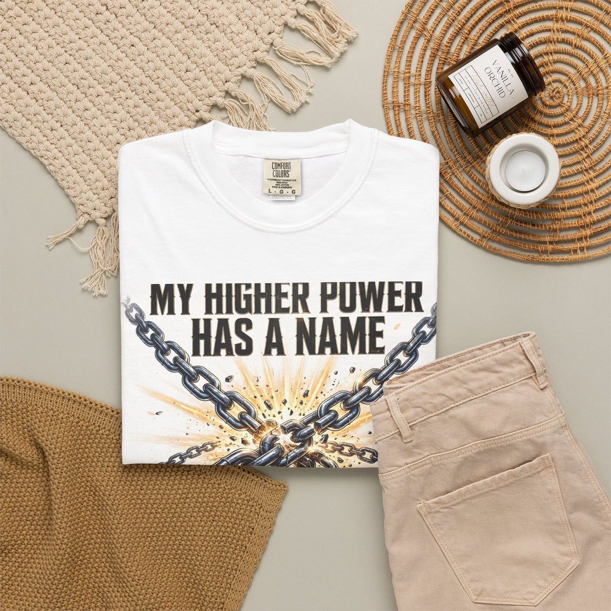 Higher Power Chains – Recovery T-Shirt