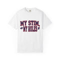 My Stim My Rules Varsity – Autism Awareness T-Shirt