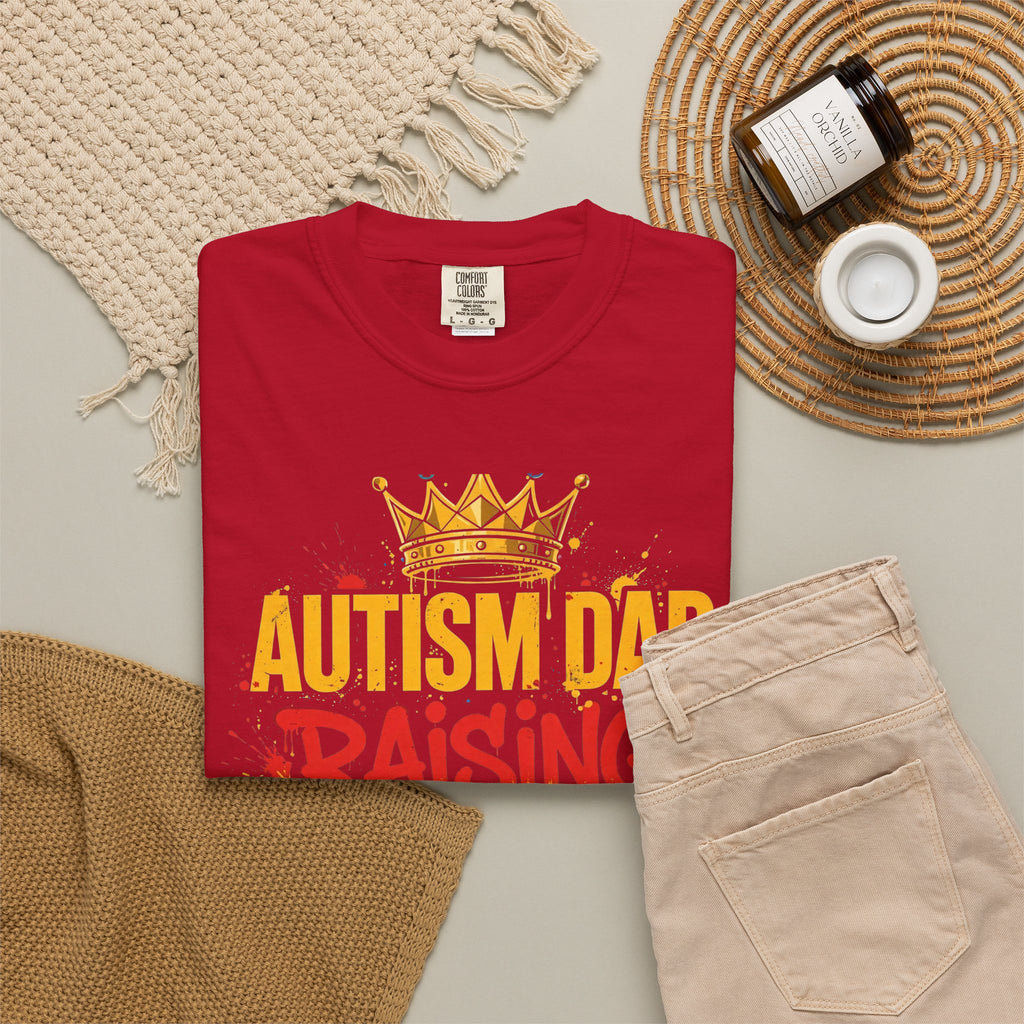 Autism Dad Raising Royalty – Autism Awareness T-Shirt