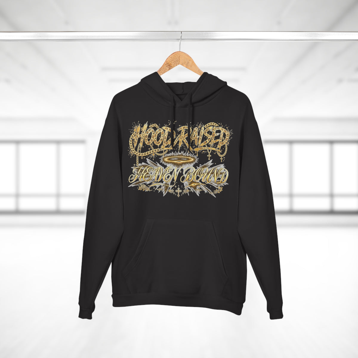 Heaven Sent Angel Wings Pullover Hoodie