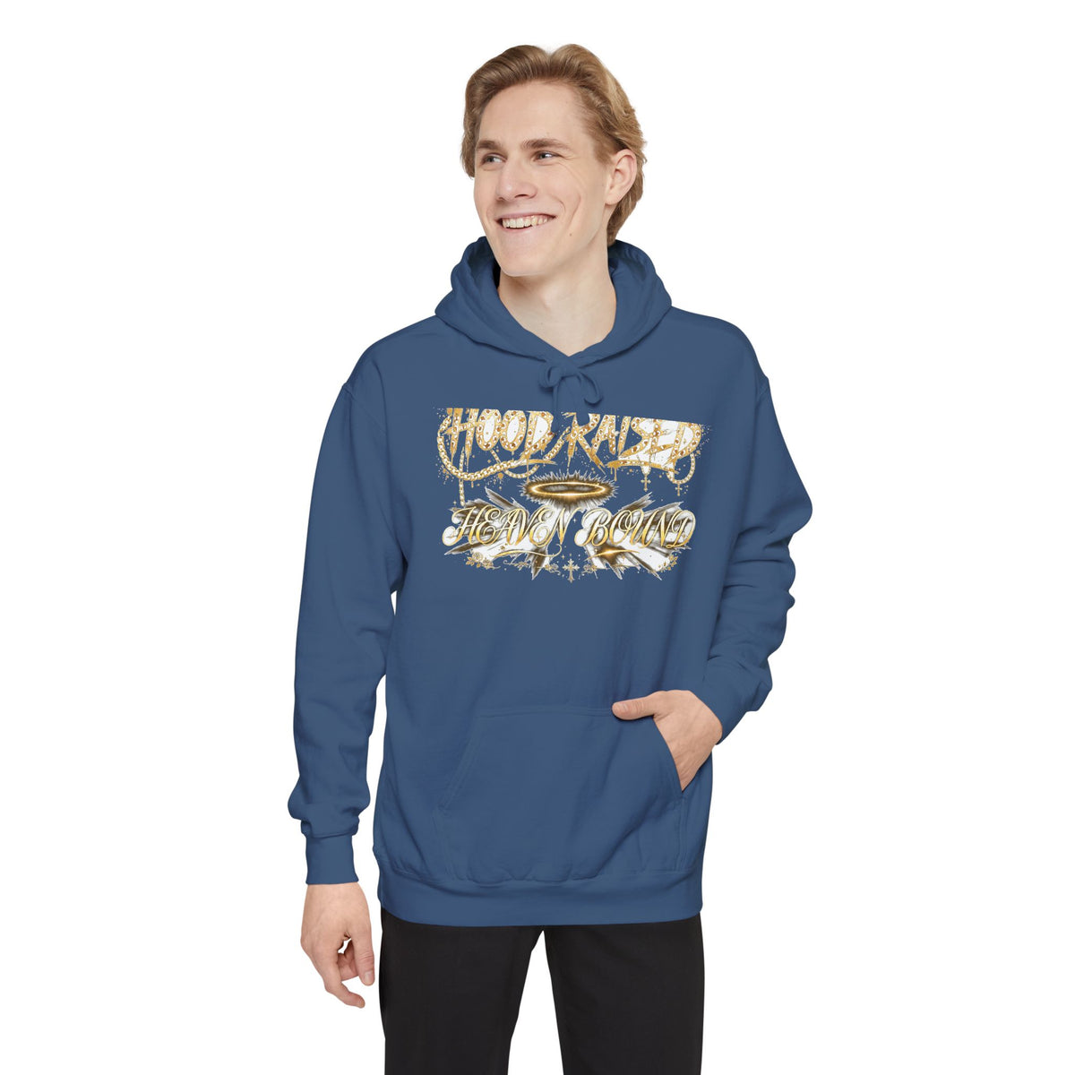 Hood Raised Heaven Bound Hoodie