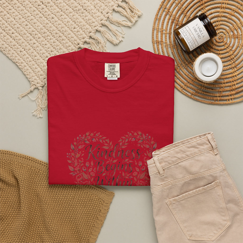 Kindness Begins Within – Mental Health T-Shirt