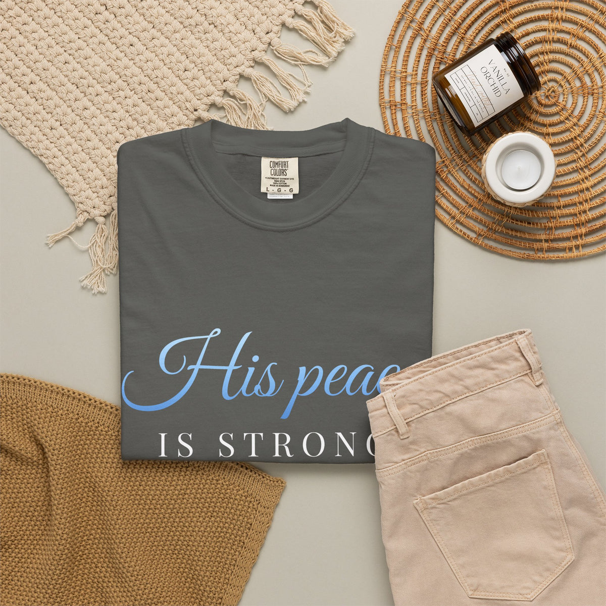 His Peace Is Stronger Than My Panic T-Shirt