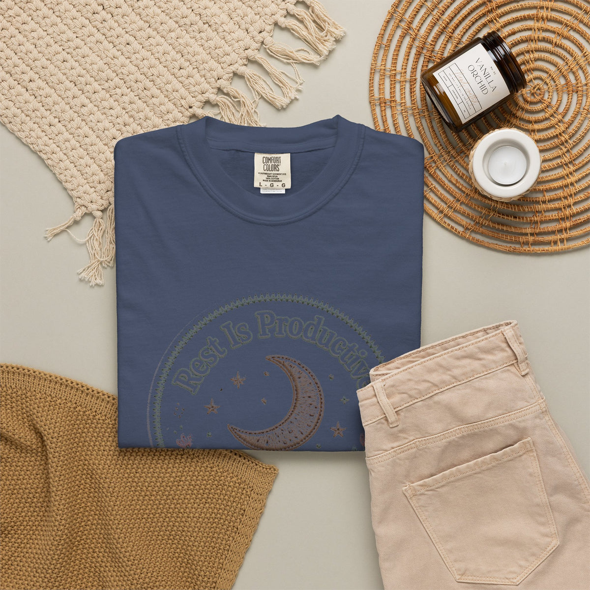 Rest Is Productive – Mental Health T-Shirt