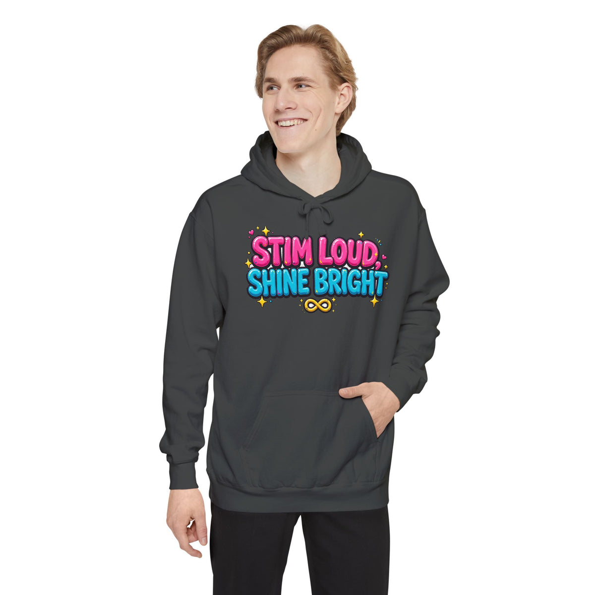 Stim Loud Shine Bright Hoodie