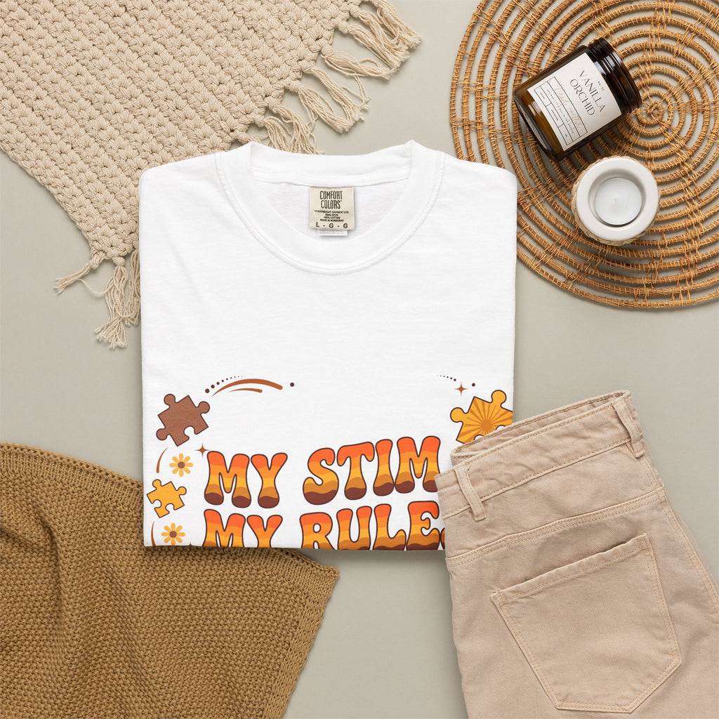 My Stim My Rules Retro – Autism Awareness T-Shirt