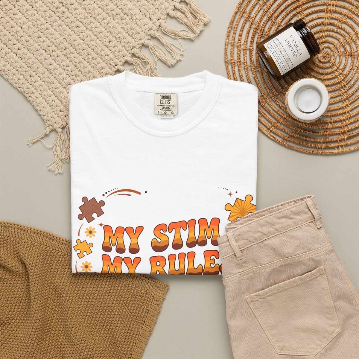 My Stim My Rules Retro – Autism Awareness T-Shirt