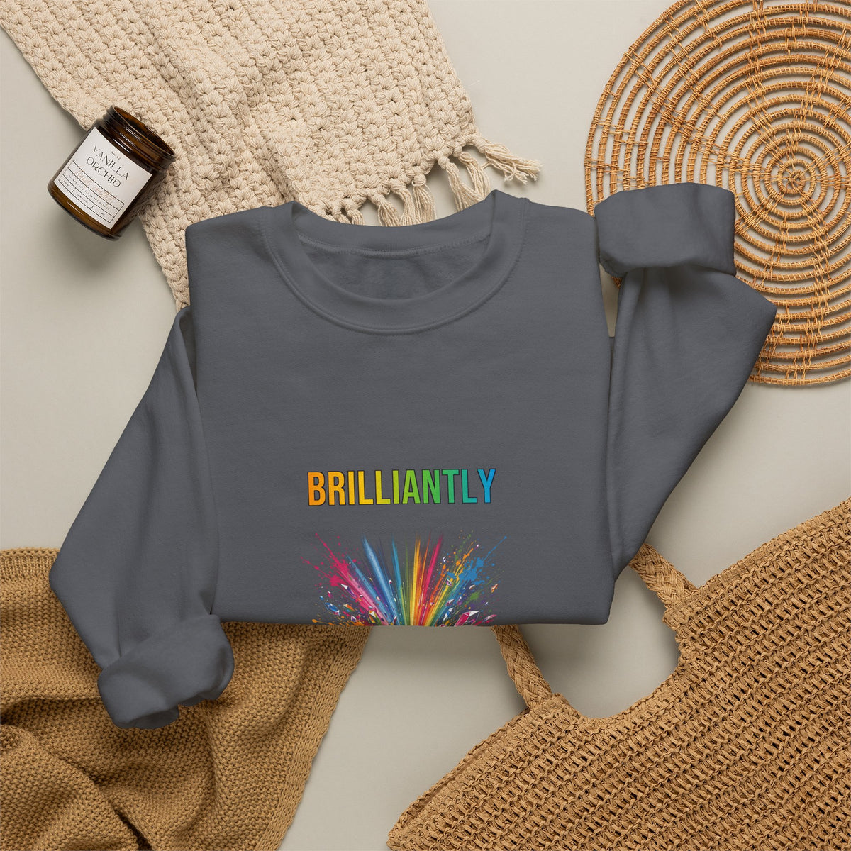 Brilliantly Different – Autism Acceptance Sweatshirt