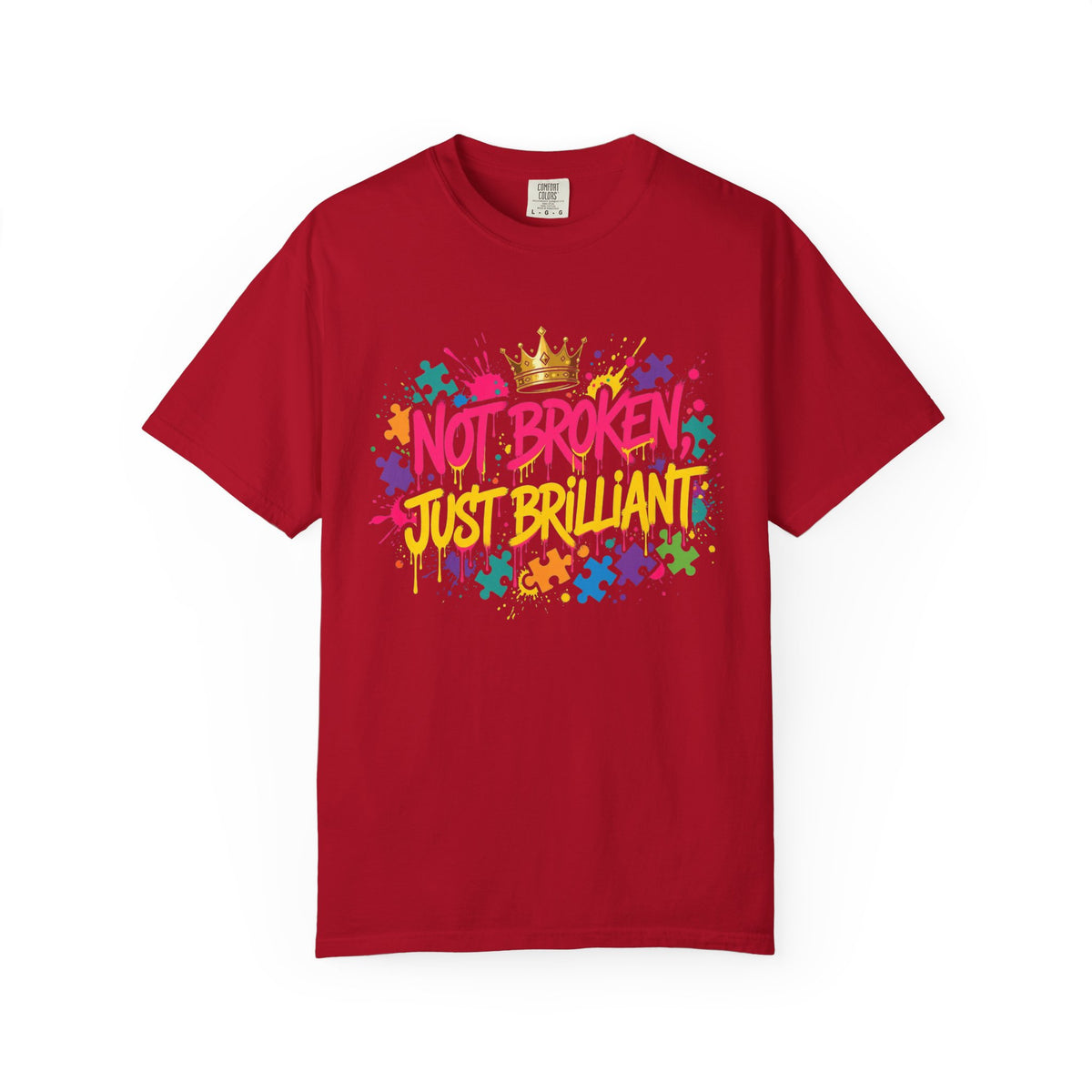 Not Broken Just Brilliant – Autism Awareness T-Shirt