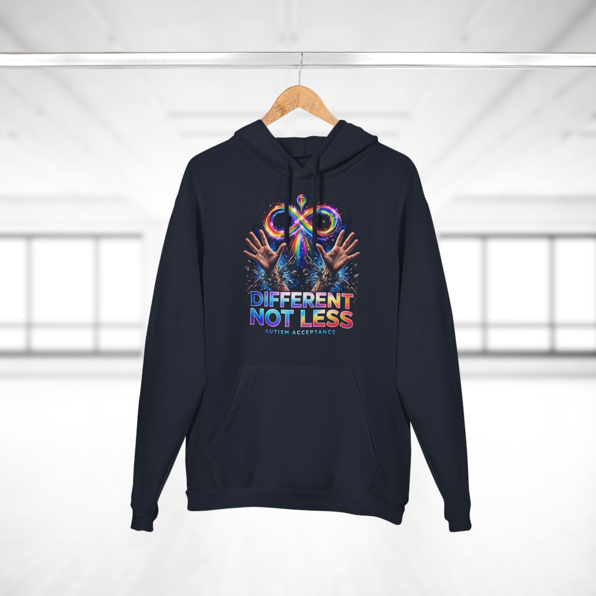 Different Not Less Autism Acceptance Hoodie