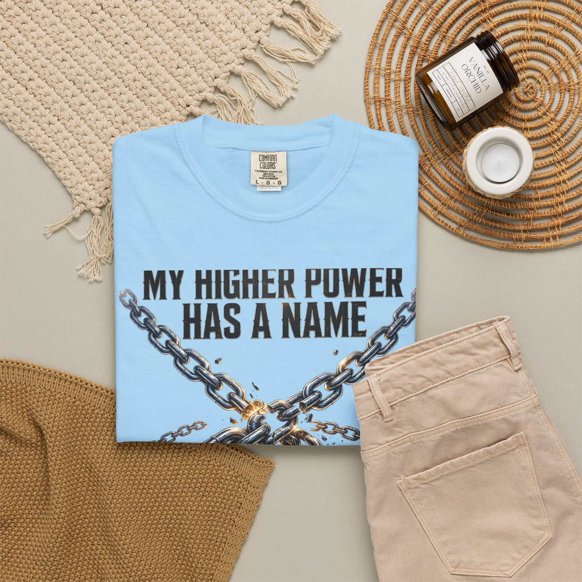 Higher Power Chains – Recovery T-Shirt