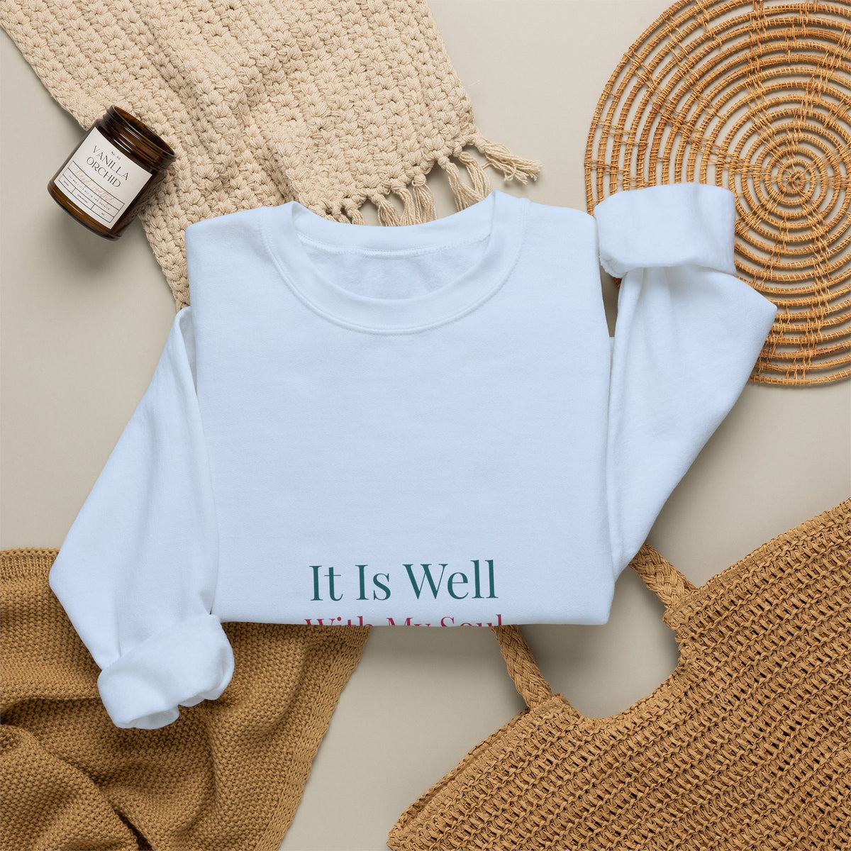 It Is Well With My Soul – Christian Sweatshirt