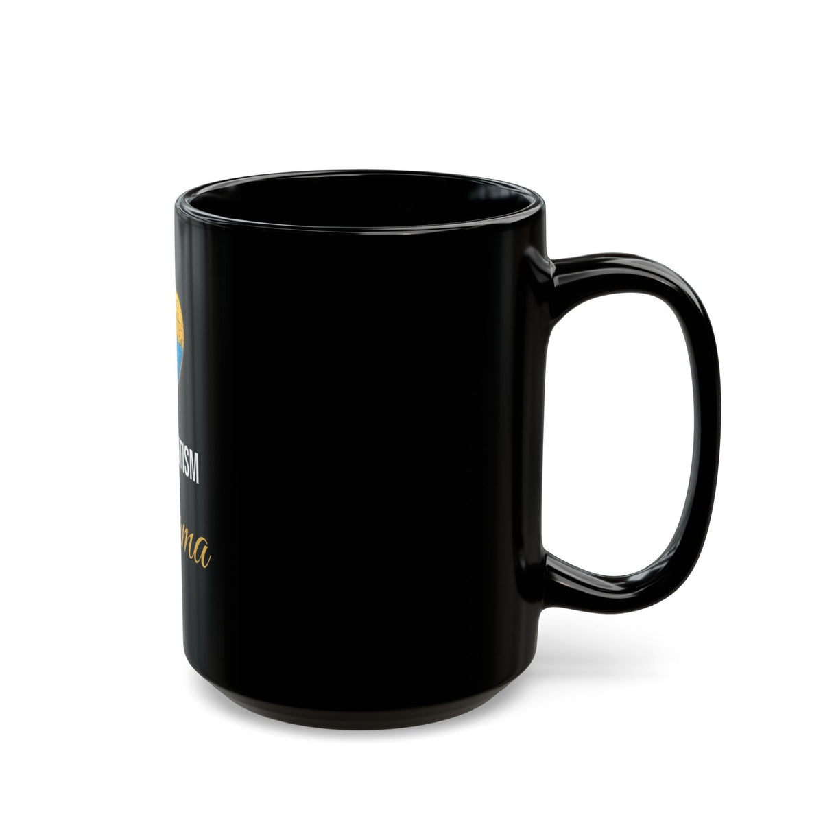 Proud Autism Mama — Black Mug