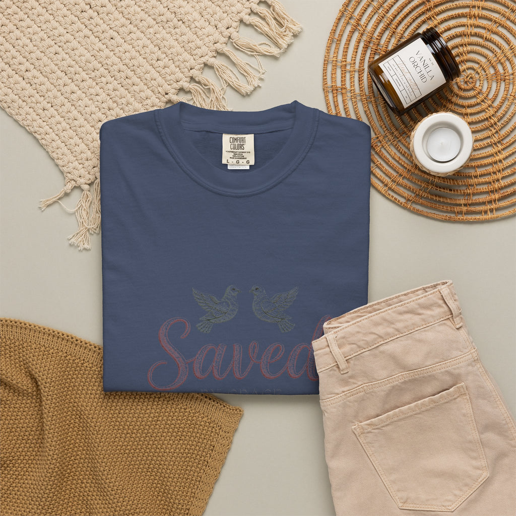 Saved by Grace – Christian T-Shirt