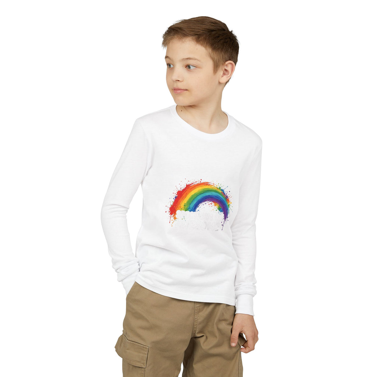 Spectrum Of Awesome Kids' Long Sleeve T-Shirt