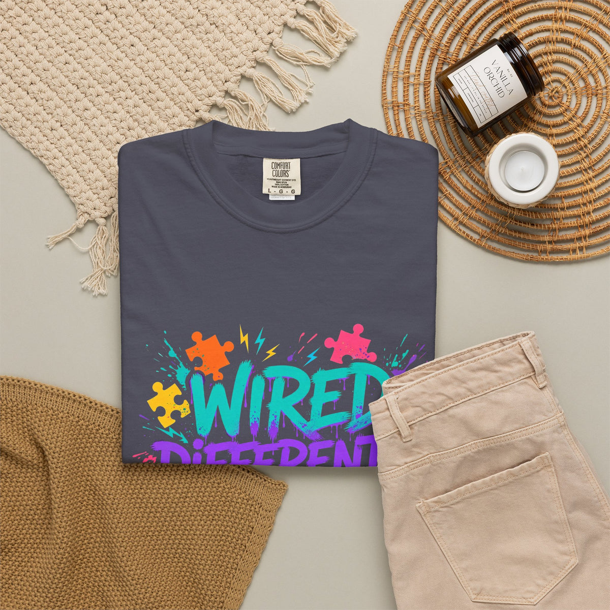 Wired Differently – Autism Awareness T-Shirt