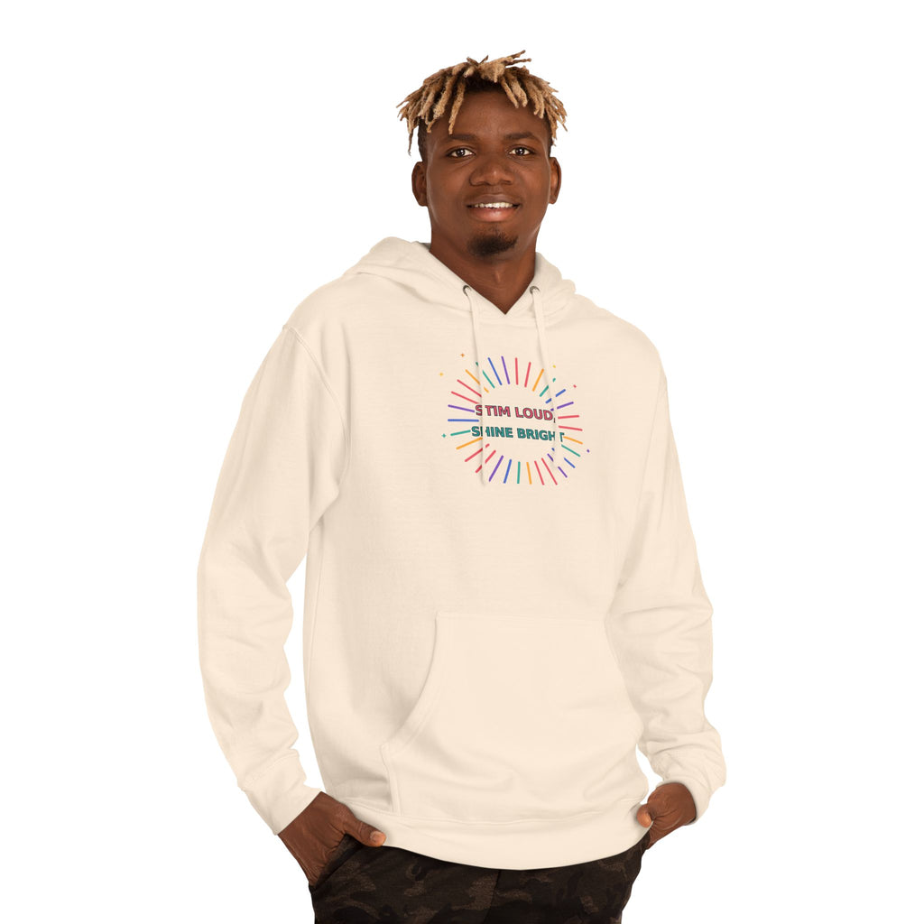 Stay Loud, Shine Bright Inspirational Hoodie