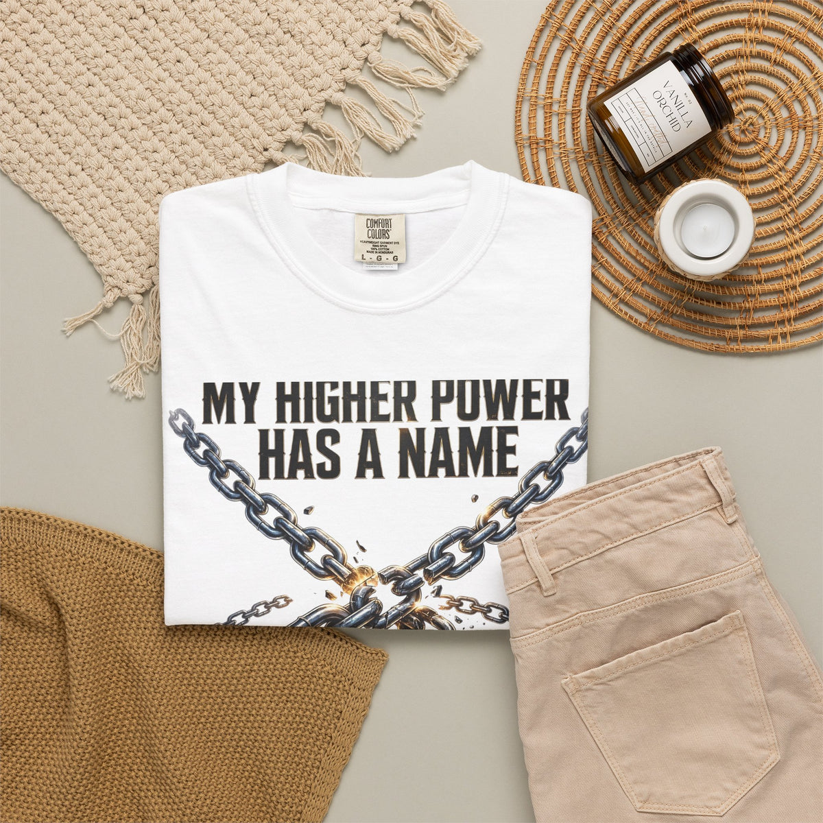 Higher Power Chains – Recovery T-Shirt