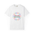 Stim Loud Shine Bright Rainbow Graphic T-Shirt