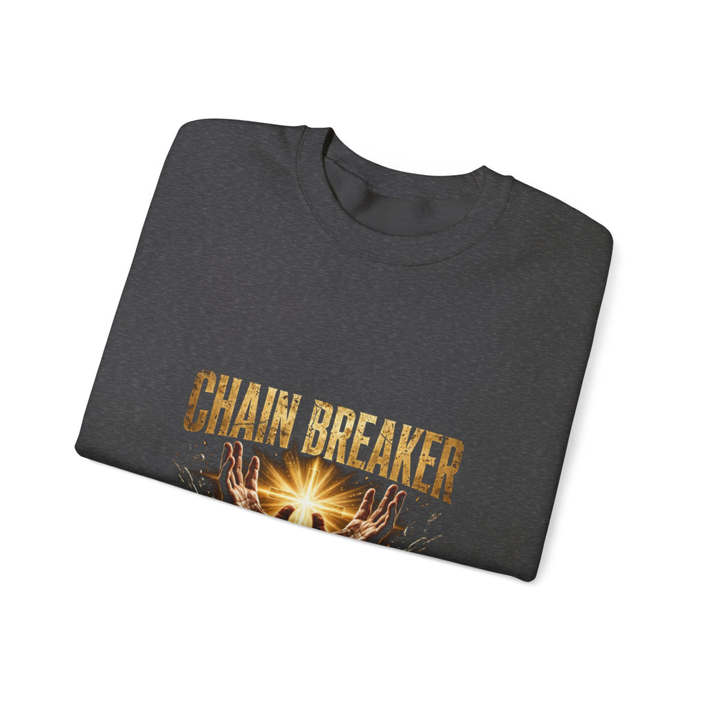 Chain Breaker – Christian Crewneck Sweatshirt
