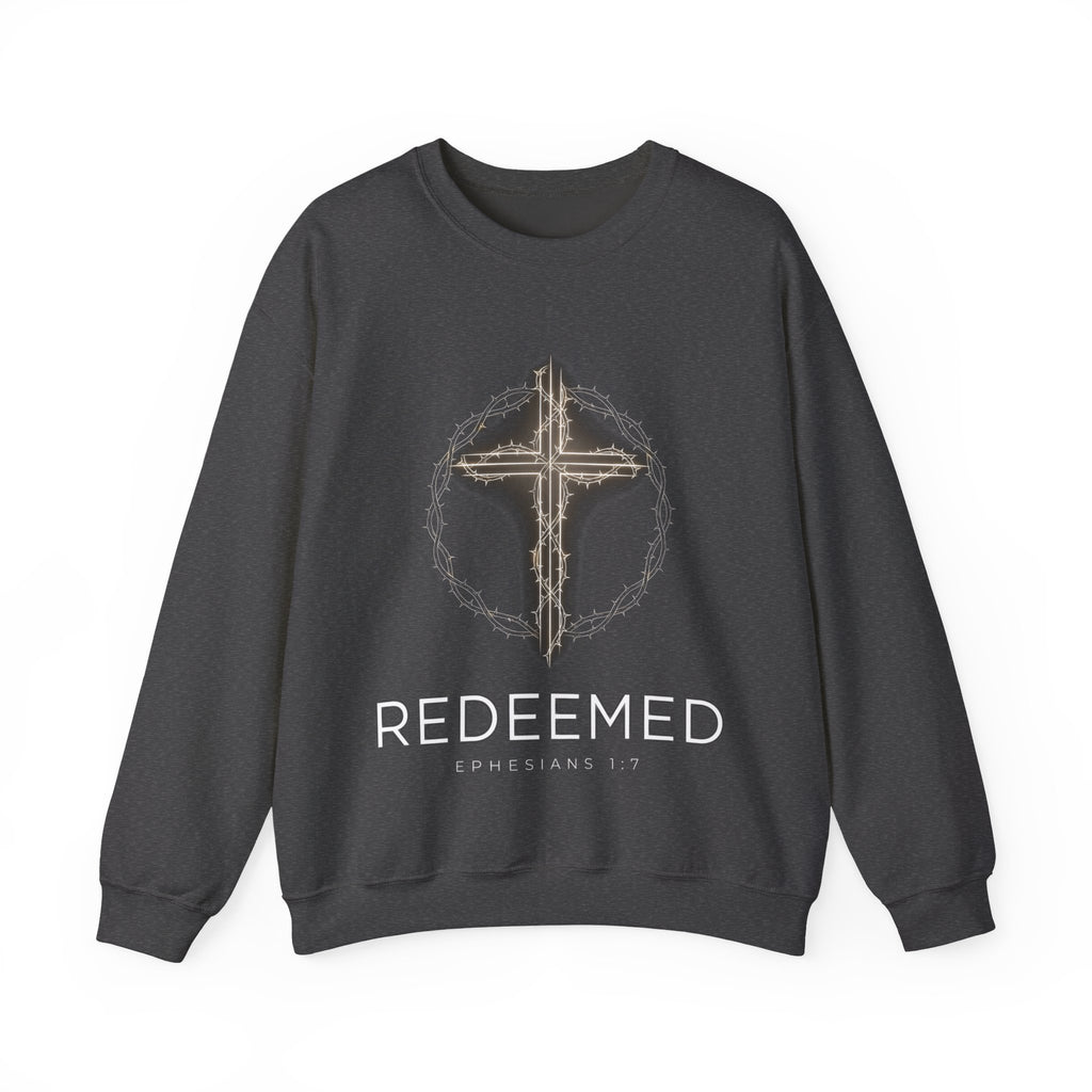 Redeemed – Christian Crewneck Sweatshirt