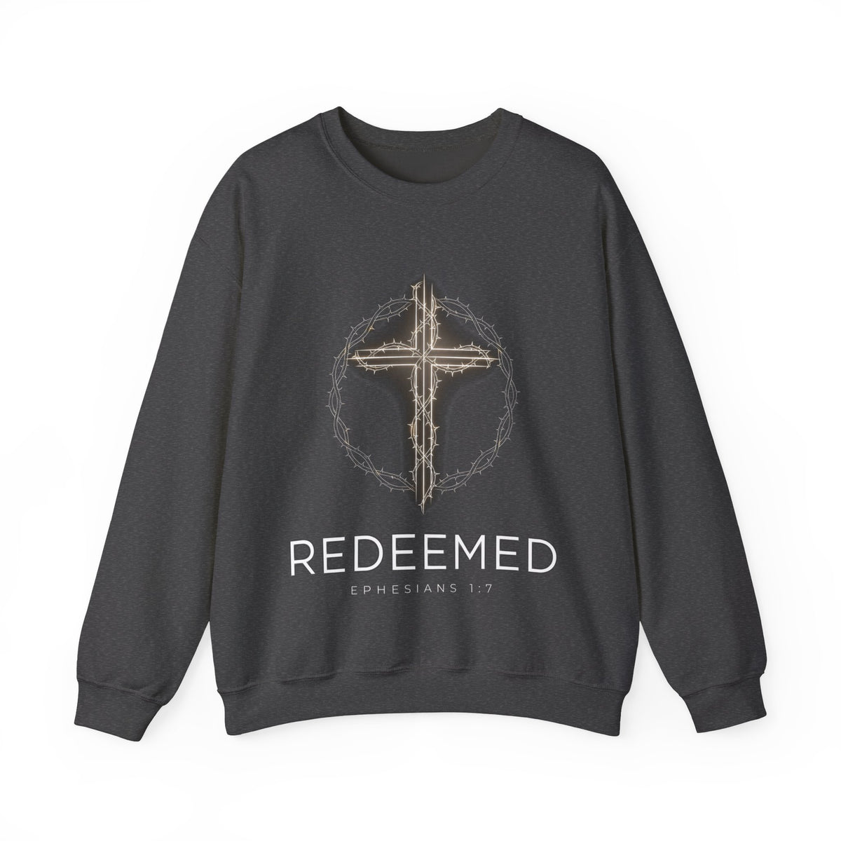 Redeemed – Christian Crewneck Sweatshirt