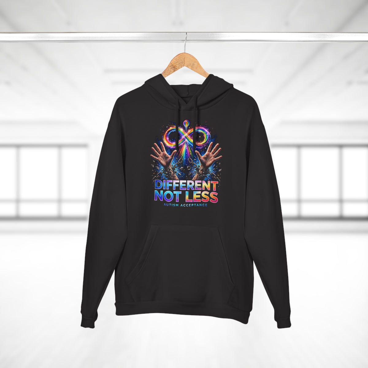 Different Not Less Autism Acceptance Hoodie