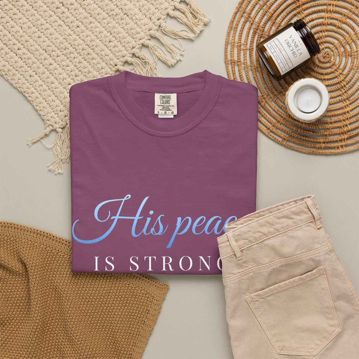 His Peace Is Stronger Than My Panic T-Shirt