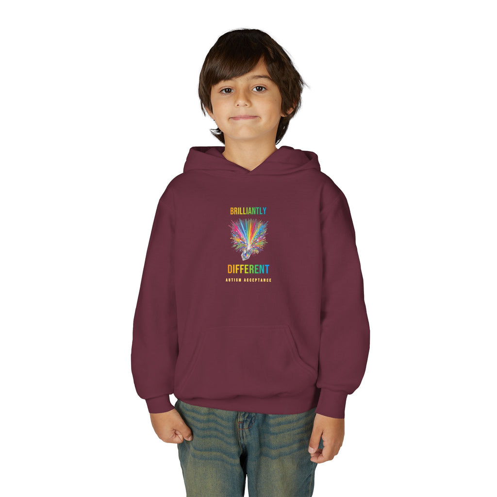 Brilliantly Different – Autism Acceptance Kids' Hoodie