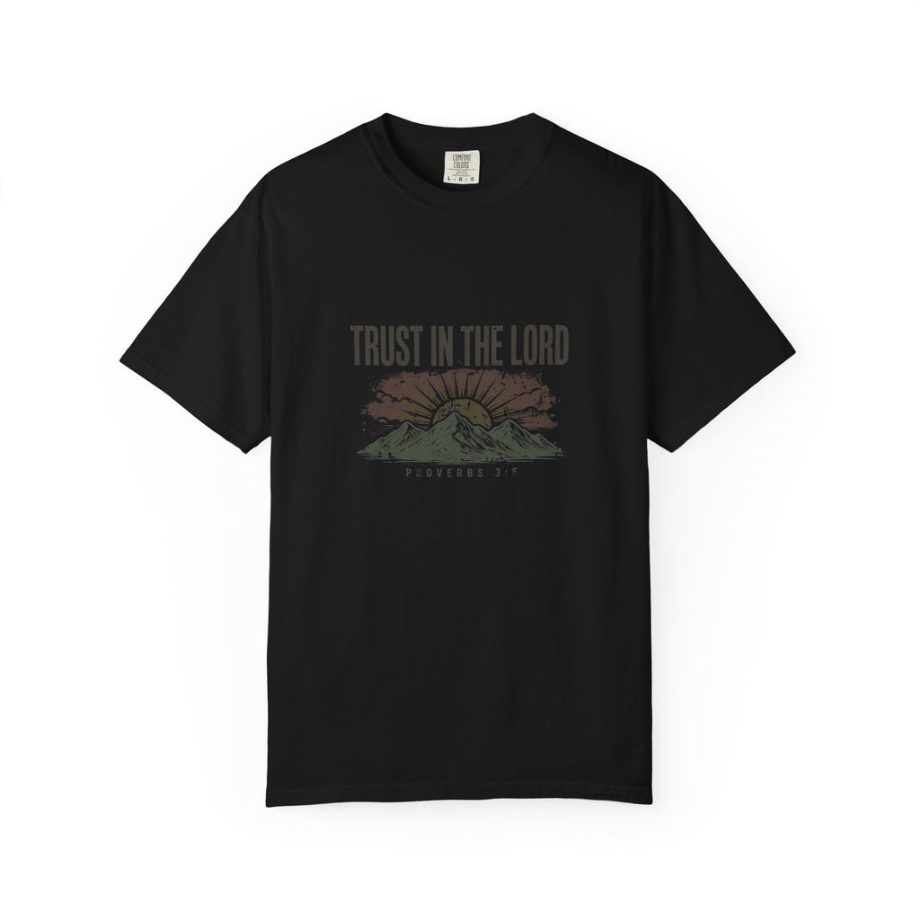 Trust in the Lord — Proverbs 3:5 – Christian T-Shirt