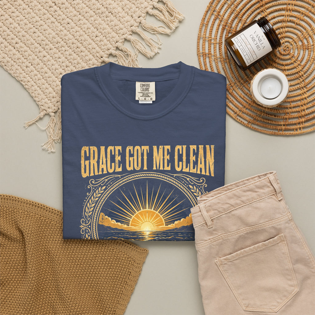 Grace Got Me Clean – Recovery T-Shirt