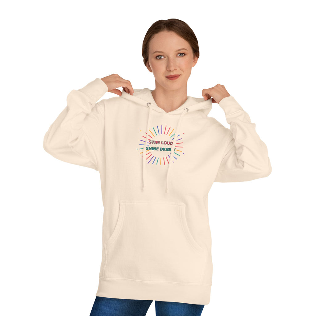 Stay Loud, Shine Bright Inspirational Hoodie