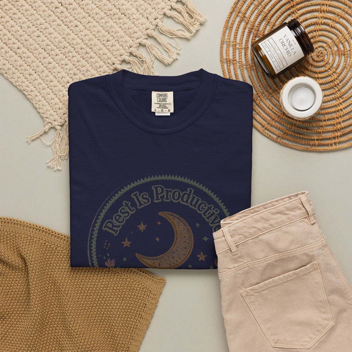Rest Is Productive – Mental Health T-Shirt