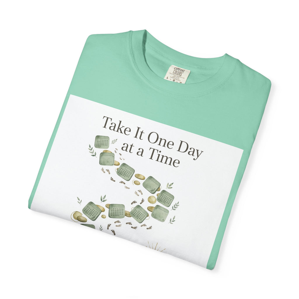 Take It One Day at a Time – Mental Health T-Shirt